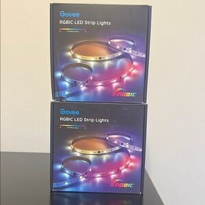 2 Govee RGBIC LED Strip Lights